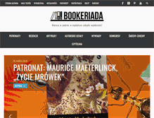 Tablet Screenshot of bookeriada.pl